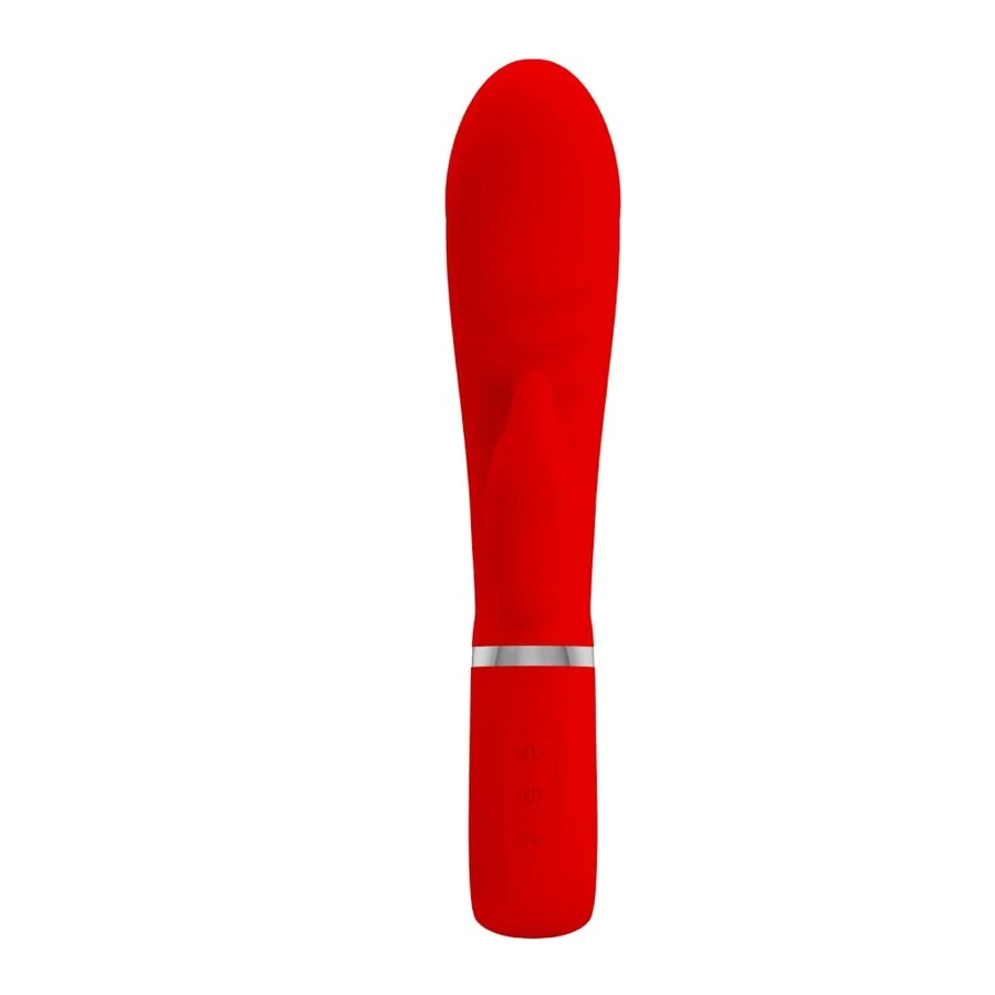 PRETTY LOVE - VIBRATORE MULTIFUNZIONE G-SPOT PRESCOTT ROSSO